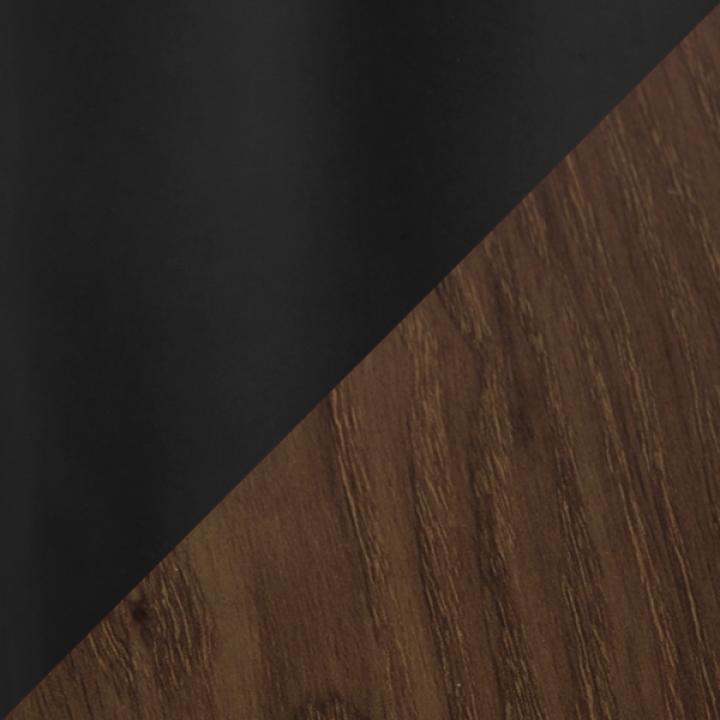 Black and Brown Canary Cosmo Round Dining Table