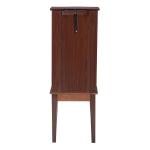 Walnut Wood 6-Drawer Maddie Jewelry Armoire