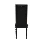 Black 5-Drawer Ollie Petite Jewelry Armoire