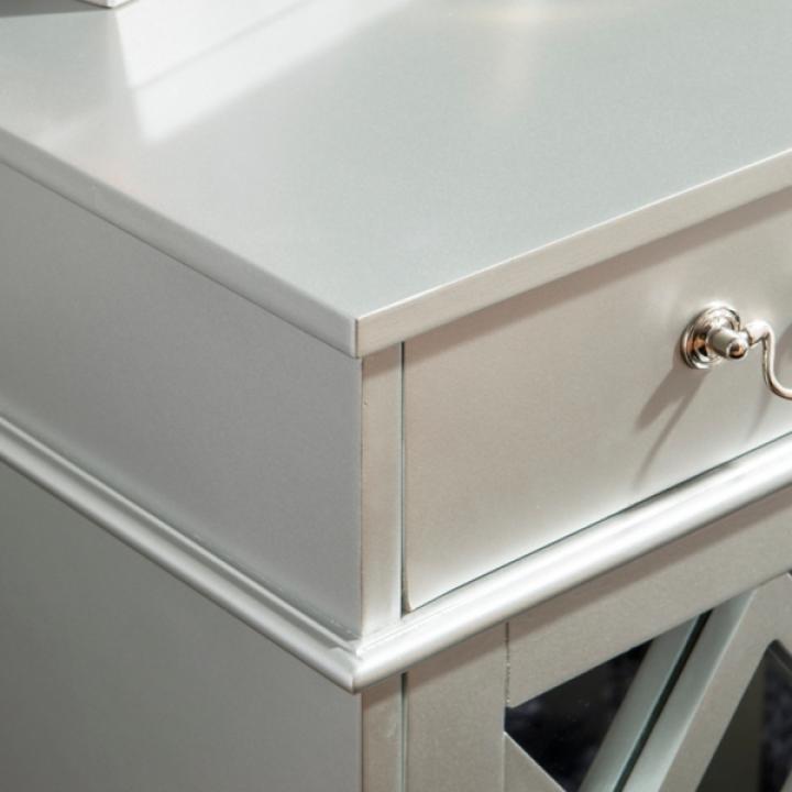 Silver Lattice Ella 2-pc. Vanity Set