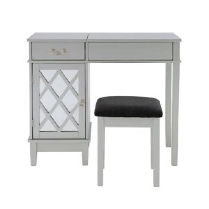 Silver Lattice Ella 2-pc. Vanity Set