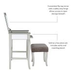 Silver Harper Flip-Top 2-pc. Vanity Set