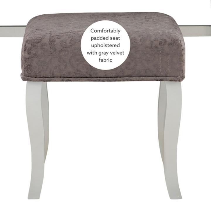 Silver Harper Flip-Top 2-pc. Vanity Set