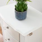 White 5-Drawer Jasmine Petite Jewelry Armoire