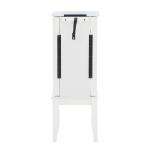 White 5-Drawer Jasmine Petite Jewelry Armoire