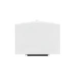 White 5-Drawer Jasmine Petite Jewelry Armoire