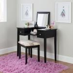 Black Virginia Butterfly 2-pc. Vanity Set