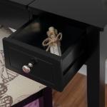 Black Virginia Butterfly 2-pc. Vanity Set