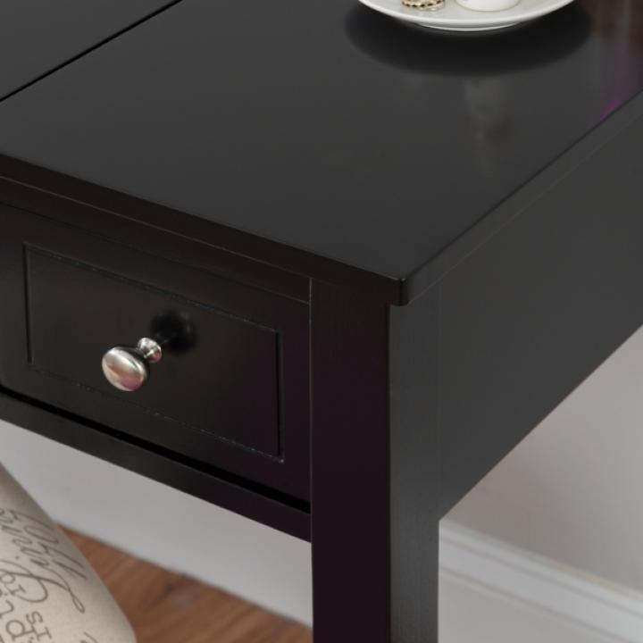 Black Virginia Butterfly 2-pc. Vanity Set