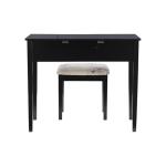 Black Virginia Butterfly 2-pc. Vanity Set