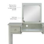 Silver Virginia Butterfly 2-pc. Vanity Set