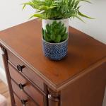 Cherry 5-Drawer Ollie Petite Jewelry Armoire