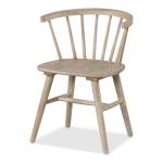 Natural Oak Veneten Dining Chairs, Set of 2