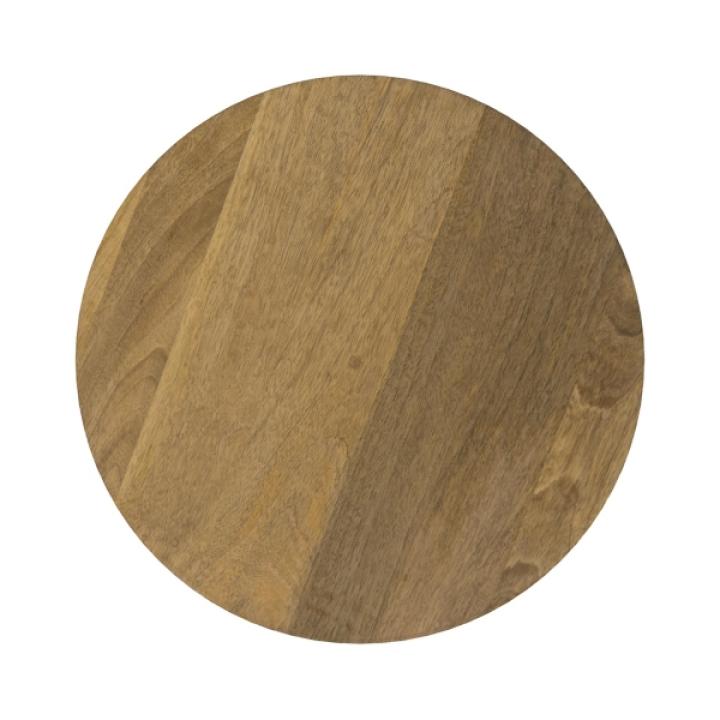 Natural Mango Wood Side Table
