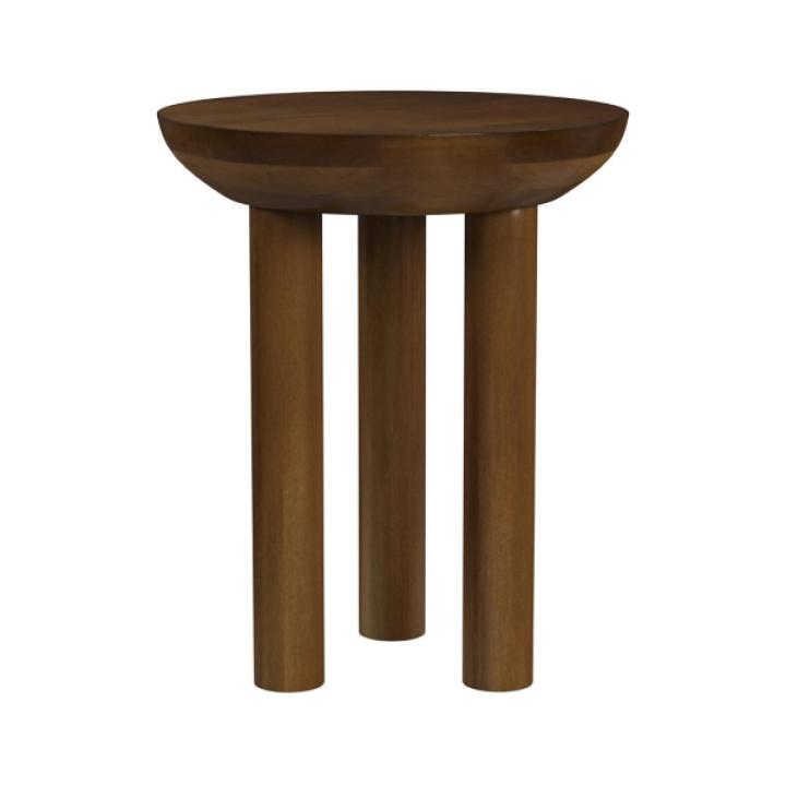 Walnut Mango Wood Side Table