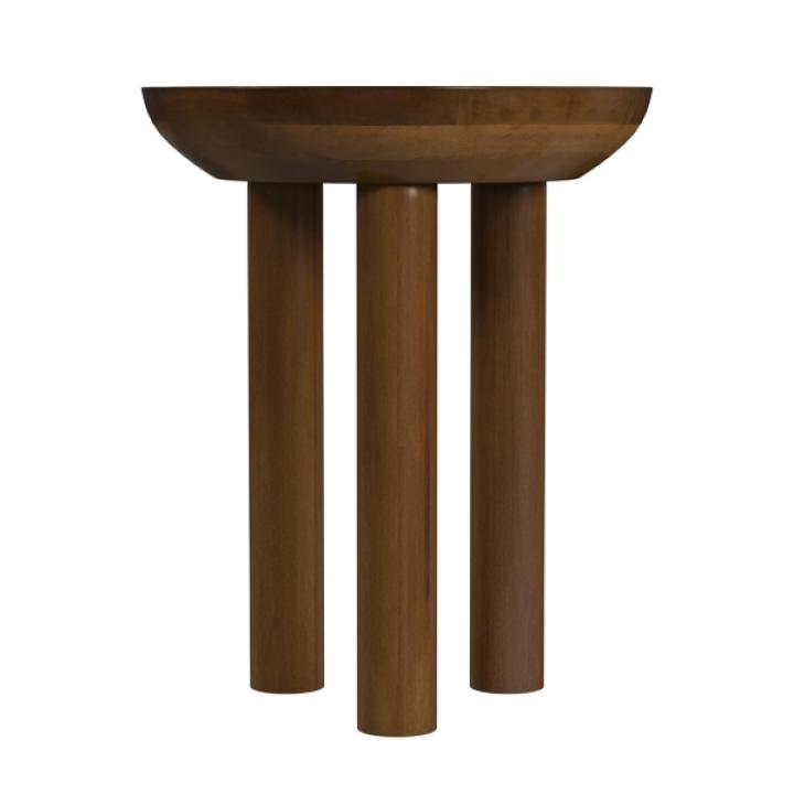 Walnut Mango Wood Side Table