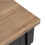 Black Two-Tone Rutledge Console Table