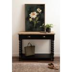 Black Two-Tone Rutledge Console Table