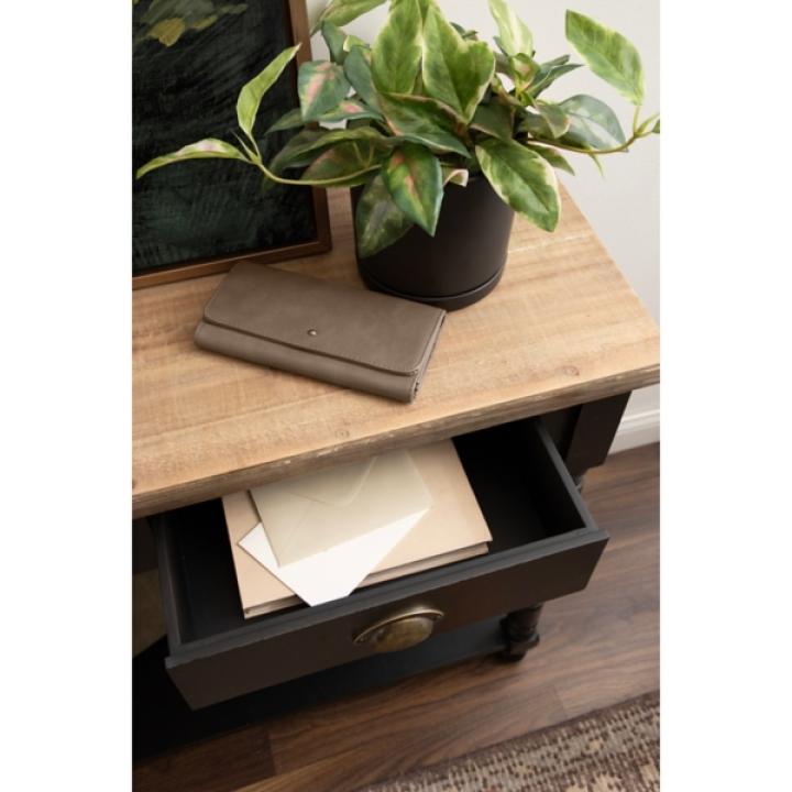 Black Two-Tone Rutledge Console Table