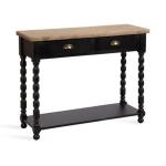 Black Two-Tone Rutledge Console Table