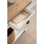 White Two-Tone Rutledge Console Table