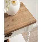 White Two-Tone Rutledge Console Table