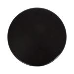 Black Wood Round Seebeck Accent Table