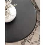 Black Wood Round Seebeck Accent Table