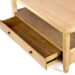 Duncan Natural Whitewash Wood Coffee Table