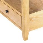 Duncan Natural Whitewash Wood Coffee Table