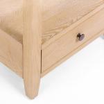 Duncan Natural Whitewash Wood End Table