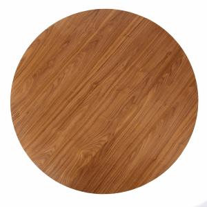 Walnut Wood Round Harlow Coffee Table