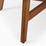 Walnut Wood Round Harlow Coffee Table