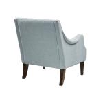 Elle Tufted Dusty Blue Accent Chair