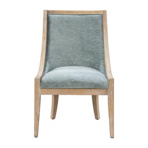 Soft Green Upholstered Elmcrest Dining Chair