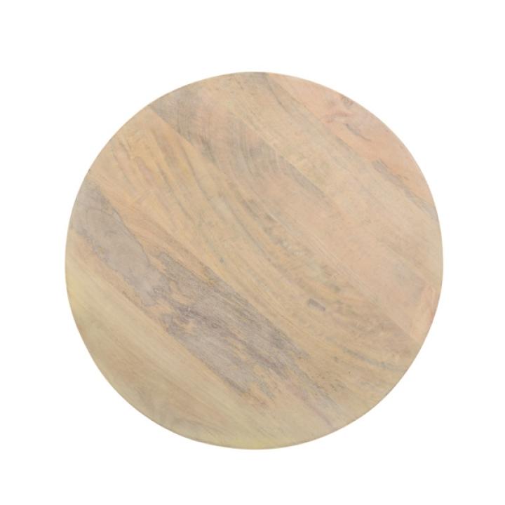 Natural Round Wyeth Accent Table