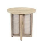 Natural Round Wyeth Accent Table