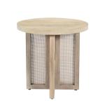 Natural Round Wyeth Accent Table