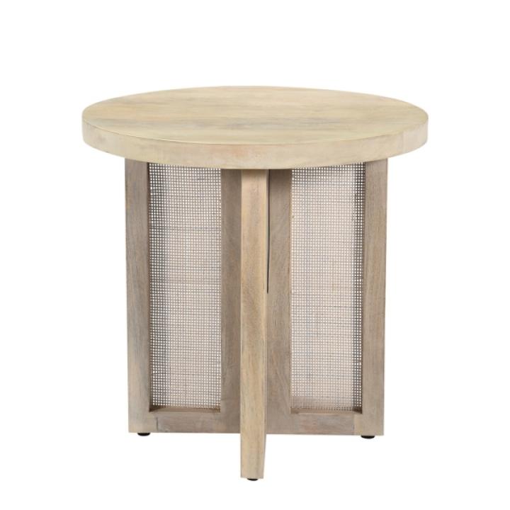 Natural Round Wyeth Accent Table