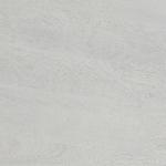 White Distressed Round Fluted Accent Table