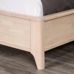 Wooden Mid-Century Modern Nelle Twin Bed