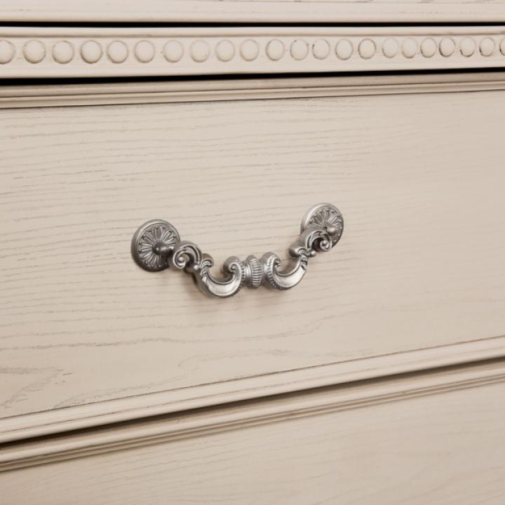 Antique White Emma 2-Drawer Wood Nightstand