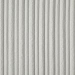 Ivory Corded Brayfield Storage Ottoman