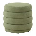 Moss Green Tufted Cecil Storage Ottoman