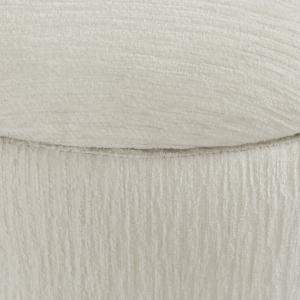 Snow White Upholstered Lyra Storage Ottoman