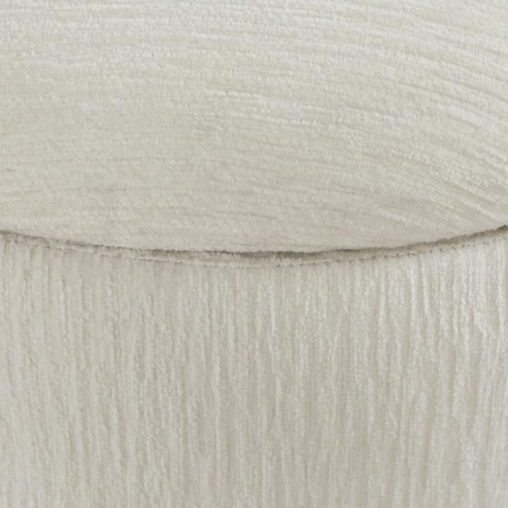 Snow White Upholstered Lyra Storage Ottoman