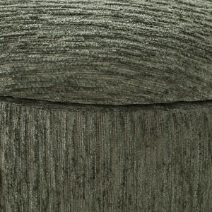 Pine Green Upholstered Lyra Storage Ottoman