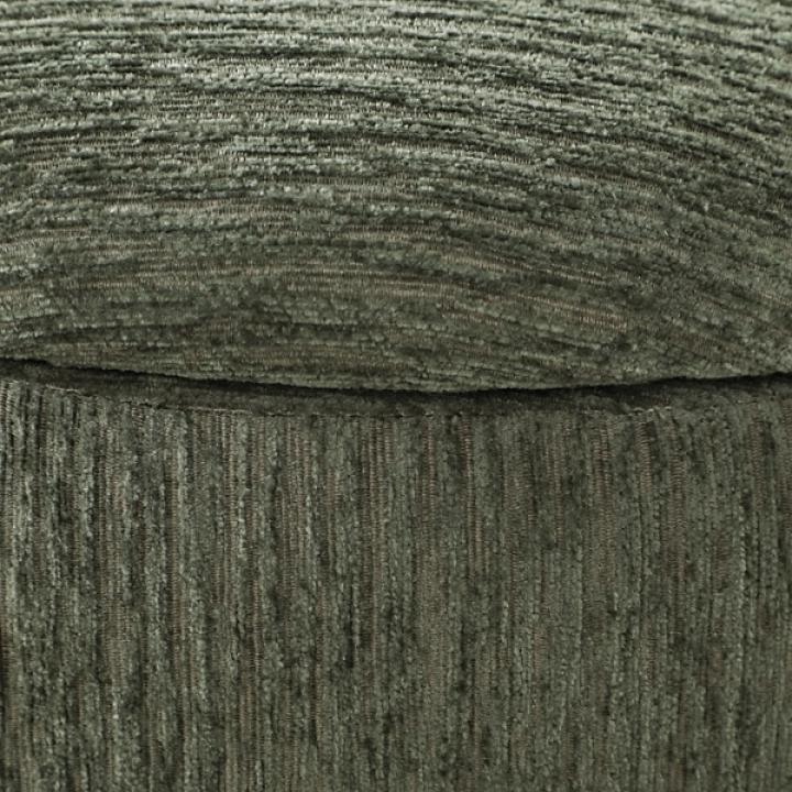 Pine Green Upholstered Lyra Storage Ottoman