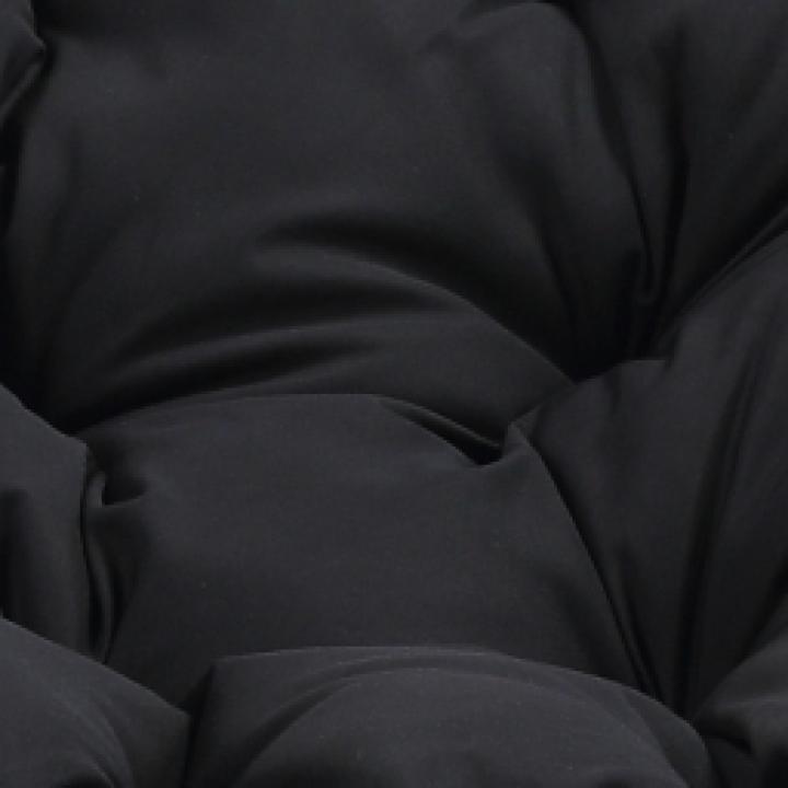 Black Papasan Swivel Accent Chair