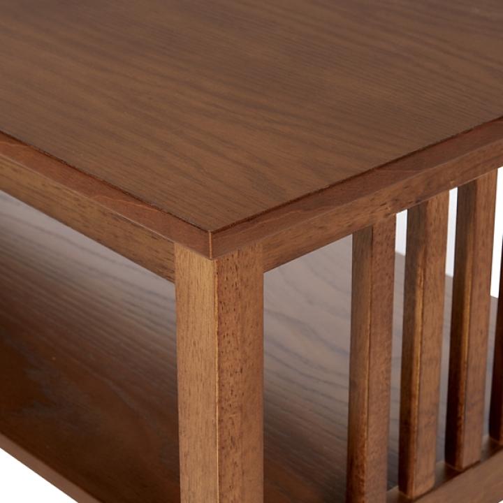 Ash Brown Wood Sierra Coffee Table